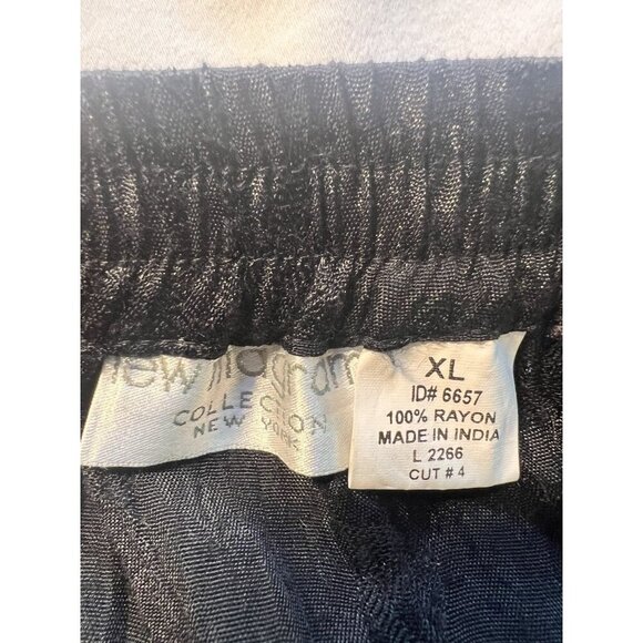 VTG Magram Patchwork Tiered XL Velvet Midi Boho Statement Eclectic Art To Wear - Picture 9 of 11